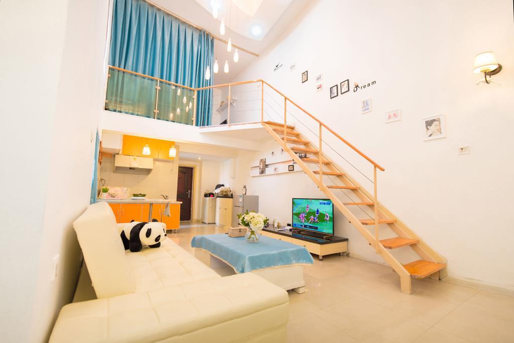 Chengdu Miss.Xi Boutique Apartment Taiguli Branch Exteriér fotografie
